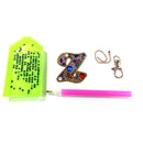DIY Key Chain Diamond Painting Letters Women Bag Keyring Pendant Gift (Z) Newly