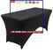 Rectangular Fitted Polyester Tablecloths High Stretch Salon Spa Bed Cover S