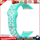 Watch Strap for HUAWEI HONOR Band 6 TPU Bracelet Wristband (Cyan White) Newly