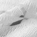 2m Semi Blackout Curtain Simple Vine Leaf Partition Window Decor(White) Newly