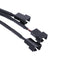 4pin IDE Molex to 3-Port 3Pin/4Pin Cooler Cooling Fan Splitter Power Cable