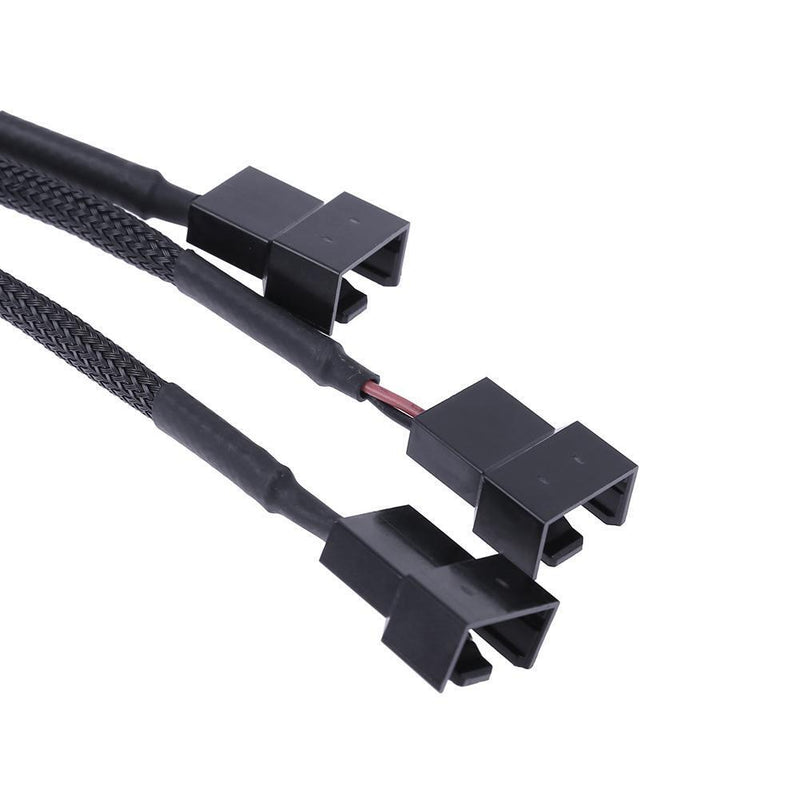 4pin IDE Molex to 3-Port 3Pin/4Pin Cooler Cooling Fan Splitter Power Cable
