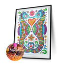 5D DIY Diamond Painting Hippo Partial Special Shape Drill Animal Picture Decor