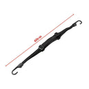 2X Motorcycle Luggage Helmet Strap Adjustable Bungee Cord Luggage Elastic Straps