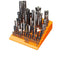 Drill Organizer Storage Box Drill Bit Holder Tap Reamer Turning Tool