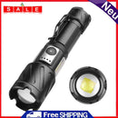 XHP160+ LED Portable 2800LM Work Flashlight Waterproof USB Rechargeable Torches