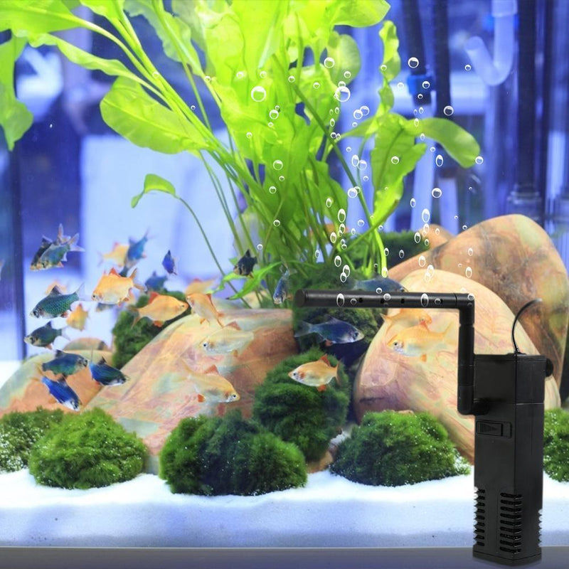 Aquarium Submersible Filter Electric Fish Tank Water Oxygen Pump (AP-300L) Newly