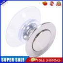 Stainless Steel Soap Magnetic Holder Rack Suction Cup Hanging Bracket (B)