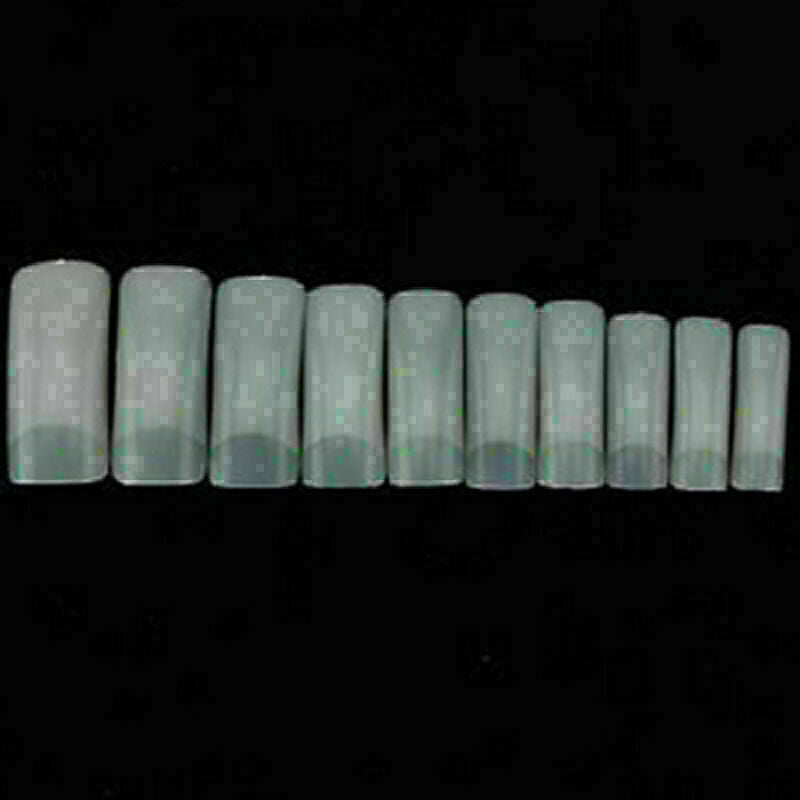 Clear 500 PCs false Nail Tips Nail Art nails Artificial J3N9 L6C0 Fingernai Y1T7