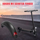 10"" Electric Scooter Rear Tire Splash Fender Guard w/ Taillight for Kugoo M4