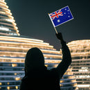 Mini Handheld Flags Diamond Painting National Flag with Pole (Australia)