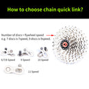 5 Pairs MTB Road Bike Chain Link Connector Chain Joint Magic Buckles (11S) Newly