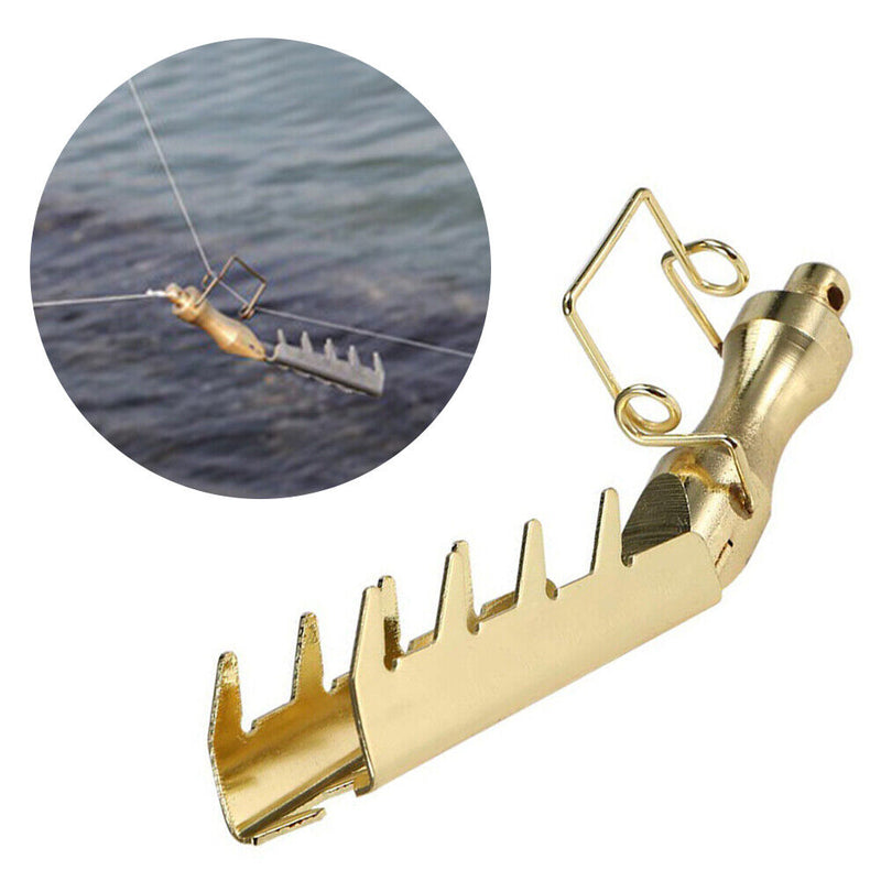 Stainless Steel Hard Bait Retriever Rescue Lure Seeker Saver Tackle with PE Cord