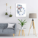 Partial Embroidery Zodiac Pig Stamped Canvas DIY 14CT Needlework Sets Home Decor