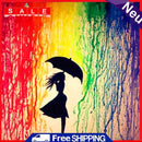 Rhinestone Picture DIY 5D Full Round Drill Umbrella Girl Diamond Painting Kit