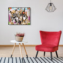 Frameless DIY Dog Cat Home Painting By Numbers Digital Picture Craft Wall Decor