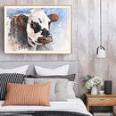 DIY  Oil Paint By Number dairy cow Drawing Art L80