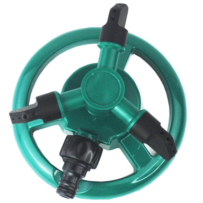 360 Degree Automatic Garden Sprinkler Grass Yard Lawn Watering Irrigation Noz