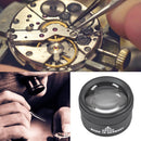 30x40 HD Magnifying Glass Optical Lens Jewelry Appraisal Magnifier (Black)