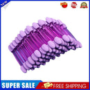 50pcs Eye Shadow Brush Double Sided Beauty Women Makeup Brushes (Purple)