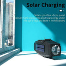 FM LED Flashlight TF Card Support Outdoor Solar Power Beach Boombox K7K3