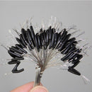 bean Double hooks contactor device eight type fishing line space bifurcation
