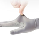 #A Ice Silk Adults Gloves Summer Breathable Sports Riding Full Finger Hand Glove
