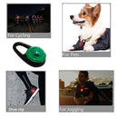 Removable LED Luminous Lights Reflector Children School Bags Clip Warning Light