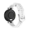 Smart Watch Strap for Garmin Lily Woman Leather Watch Band w/ Tool (White) Newly