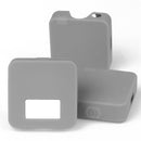 3pcs Silicone Protective Case for RODE Wireless Go II Microphone (Grey) Newly