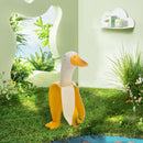 Banana Duck Sculpture - Funny Duck Art Statue Ornament Housewarming Garden