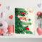 Tree Santa Frameless Picture Oil Paint By Numbers Hand Painted Picture for Home