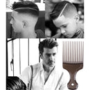 #A Hair Fork Comb Hairdresser Curly Massage Insert Brush Multifunction Styling T