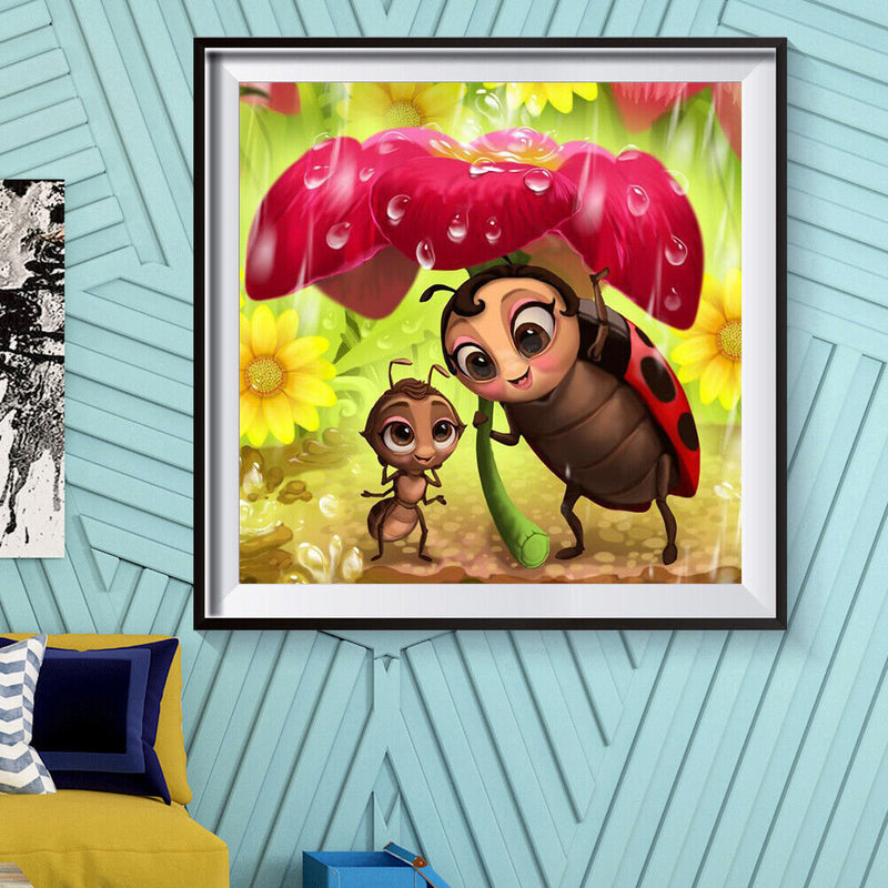 DIY Full Round Drill Diamond Painting Small animals Mosaic Rhinestone Art Cra