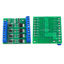 4-Channel MOSFET PLC Amplifier Board Driver Module 10A Optocoupler Isolatio