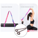 Digital Printed Yoga Mat Strap Adjustable Sling Shoulder Carrying Sling Belts