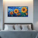 DIY Acrylic Paint by Numbers Beautiful Flower Coloring Drawing Gift Home Deco