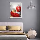 5D DIY Diamond Painting Kid Dog Full Round Drill Mosaic Art Picture Decor K