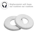 1 Pair Sponge Replacement Ear Pads Cushion for SONY MDR-ZX100 ZX300 (White)