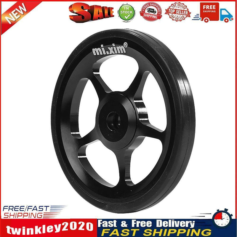 Mi.Xim Aluminum Easy Wheel with M6 Bolt for Brompton Folding Bike (Black) Newly