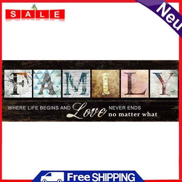 Family Craft Full Square Drill 5D Mosaic Diamond Painting Picture of Rhinestone