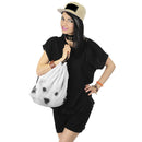 Drawstring Backpack Pet Animal Print Gym Rucksack Pouch Outdoor Shoulder Bags