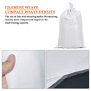 Empty White Sandbag-Woven Polypropylene Sand Bags with Solid Ties for Flooding