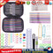 22pcs Crochet Hooks Yarn Crochet Needles Stitches Weave Knitted Craft Kit Newly