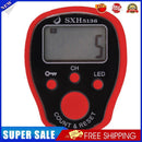 0-99999 Finger Counter LED Night Luminous Electronic Tally Counter (Red)