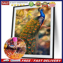 5D Peacock Diamond Painting DIY Home Embroidery Cross Stitch Bedroom Decor
