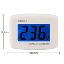 Wall Mounted AC 80-300V Digital Voltmeter Socket Voltage Tester Header (US)