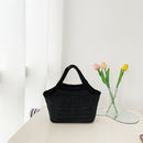 Summer Women Straw Handbag Boho Beach Holiday Female Woven Handle Tote Purses