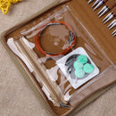 Aluminum Circular Crochet Hook Removable Circular Crochet for DIY Scarves Gloves