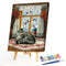 40x50cm Colorful DIY Paint By Numbers Carpet Kit Cat Animal for Decor Gift Art